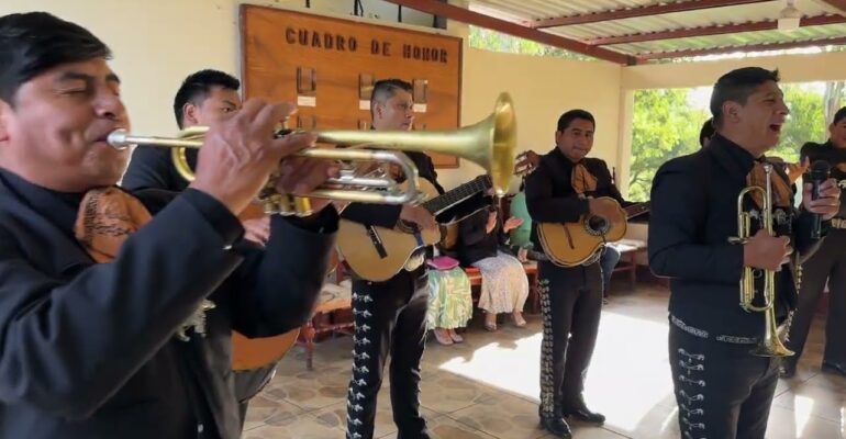 Concierto Mariachi Gilgal en Destacamento Militar El Pino