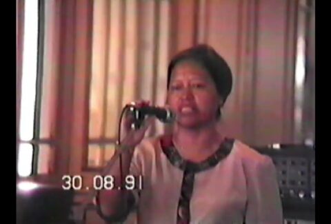 Pastora Carmencita de Chavez 1991 – Hotel Ritz Continental