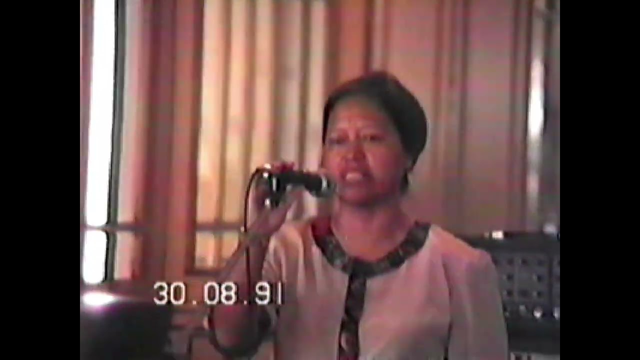 Pastora Carmencita de Chavez 1991 - Hotel Ritz Continental